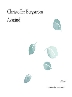 cover image of Avstånd